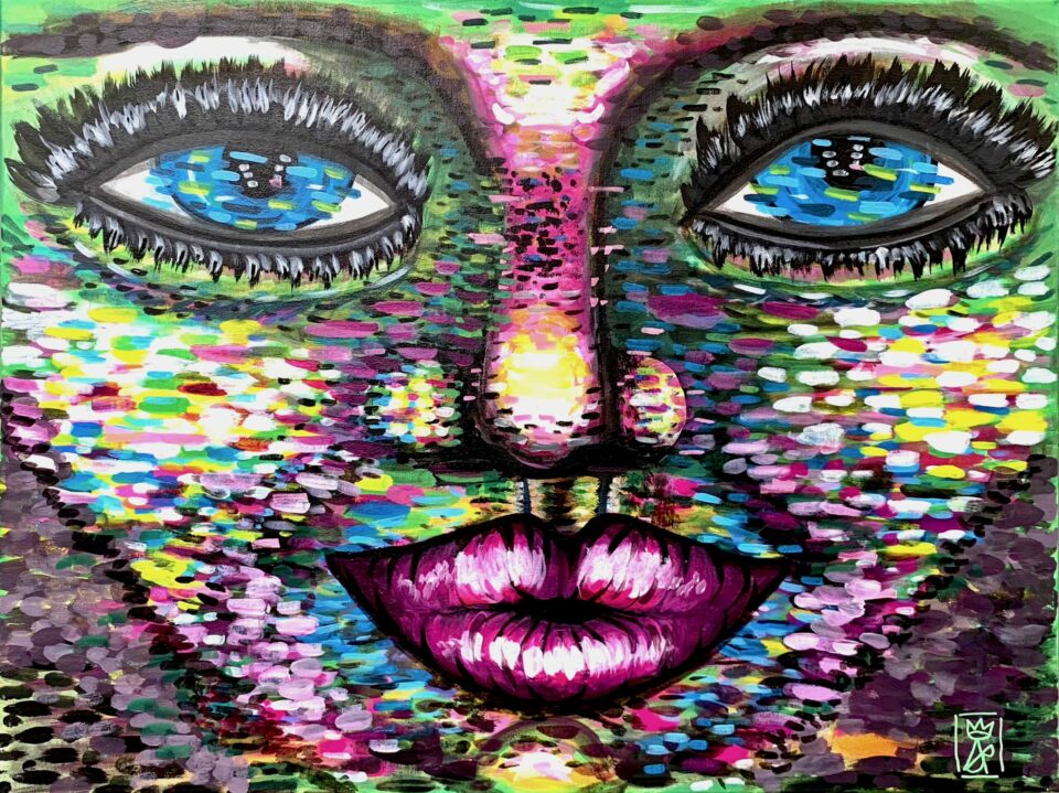 Acrylmalerei von Porträt über Motiven aus Stadt und Natur sowie abstrakte Welten